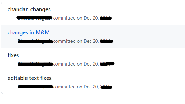 Git commit messages: Process we follow