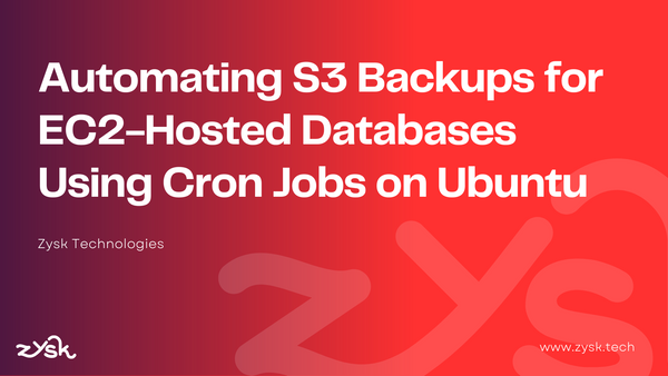 Automating S3 Backups for EC2-Hosted Databases Using Cron Jobs on Ubuntu