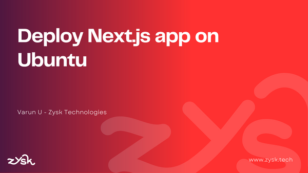 Deploy Next.js app on Ubuntu